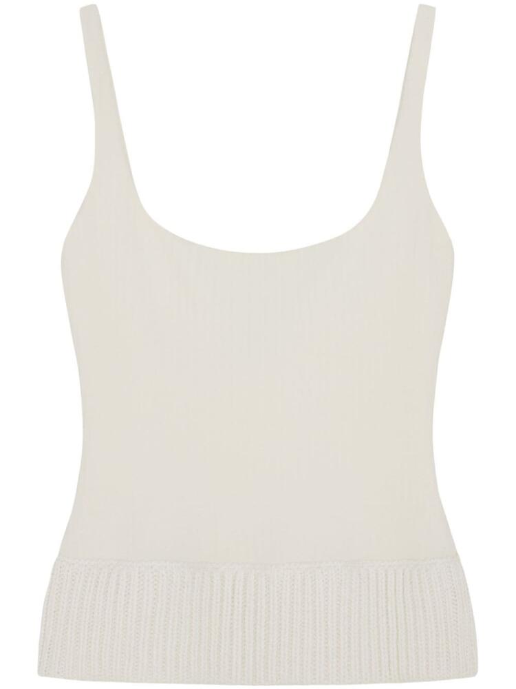 16Arlington Keo ribbed tank top - White Cover