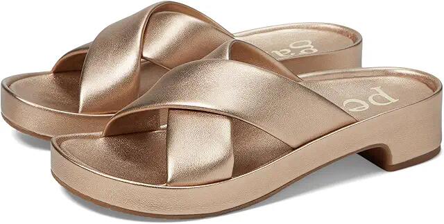 Pedro Garcia Lexia (Rose Gold Nappa Lame) Women's Shoes Cover