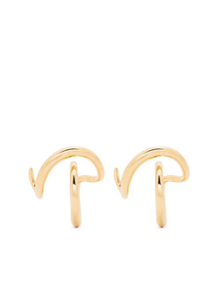 Charlotte Chesnais Hana gold-plated silver earrings Cover