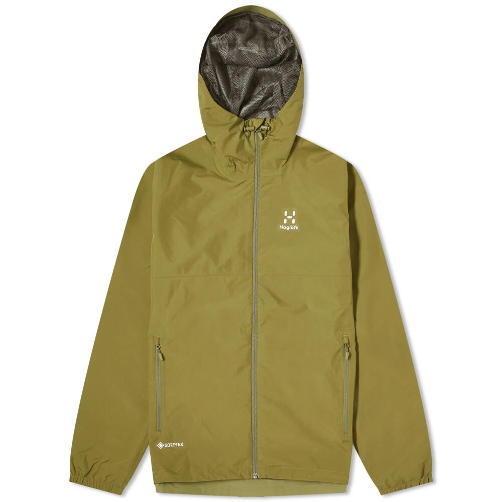 Haglöfs Men's Kaise Gore-Tex Jacket in Olive Green Cover