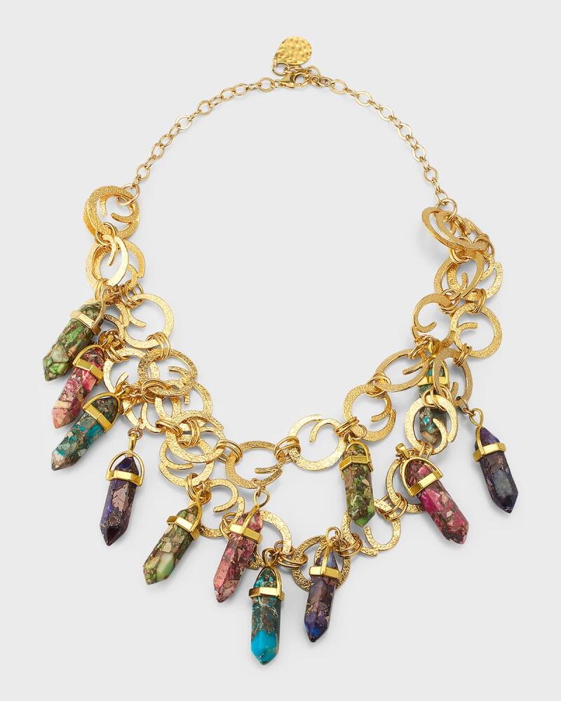 Devon Leigh Multicolor Pendant Necklace Cover