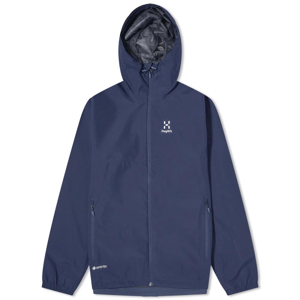 Haglöfs Men's Kaise Gore-Tex Jacket in Tarn Blue Cover