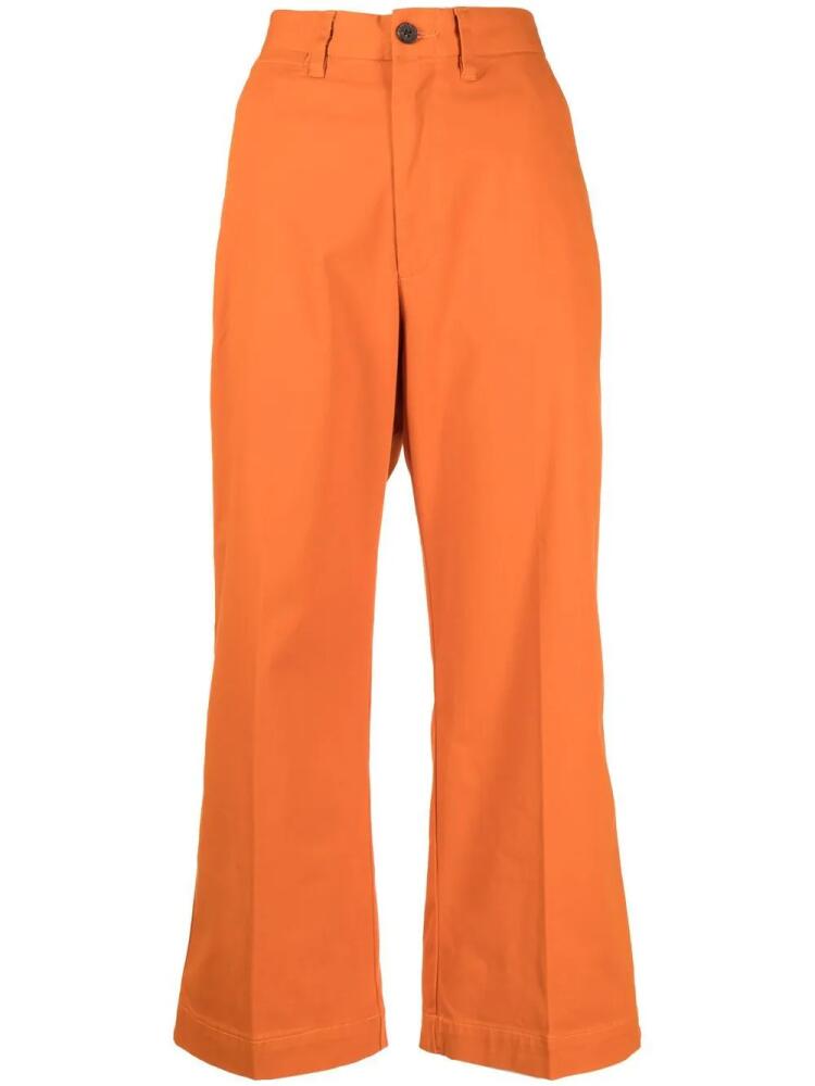 Polo Ralph Lauren wide-leg cropped chinos - Orange Cover