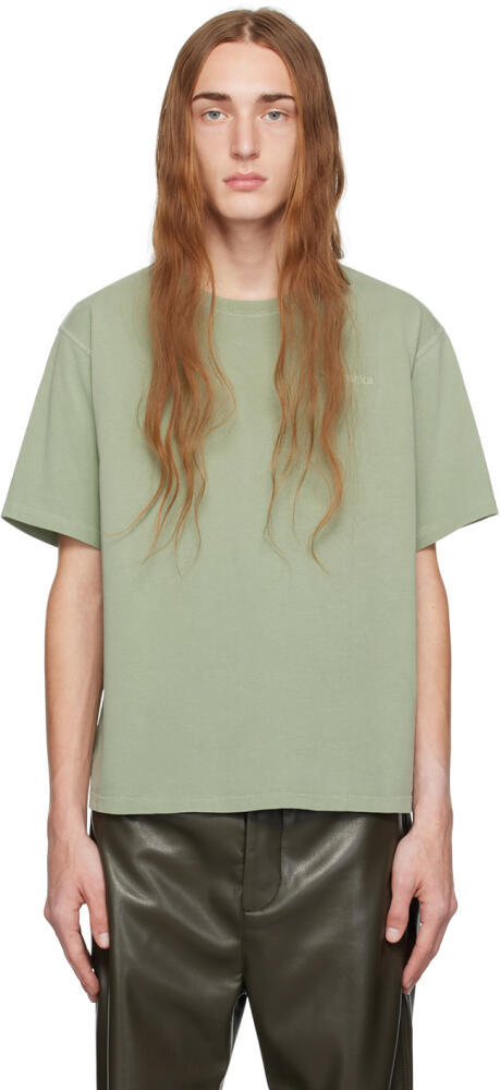 Nanushka Green Reece T-Shirt Cover