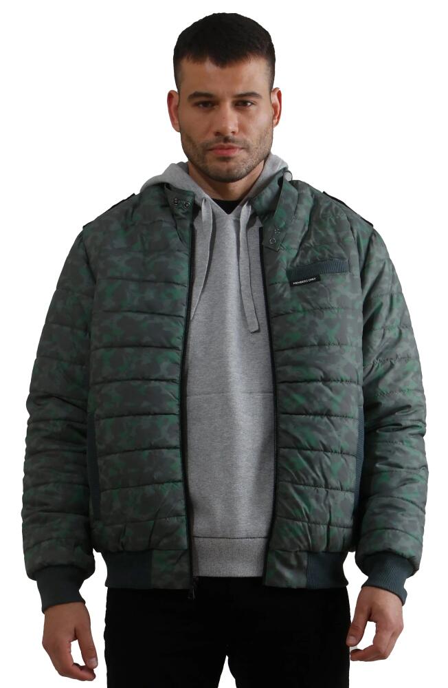 Members Only SoHo Quilted Jacket in Olive Camo Cover