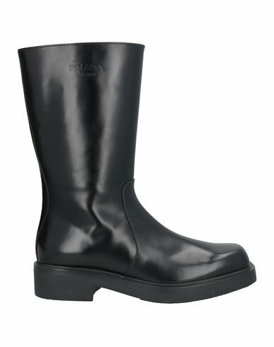 Prada Man Boot Black Leather Cover