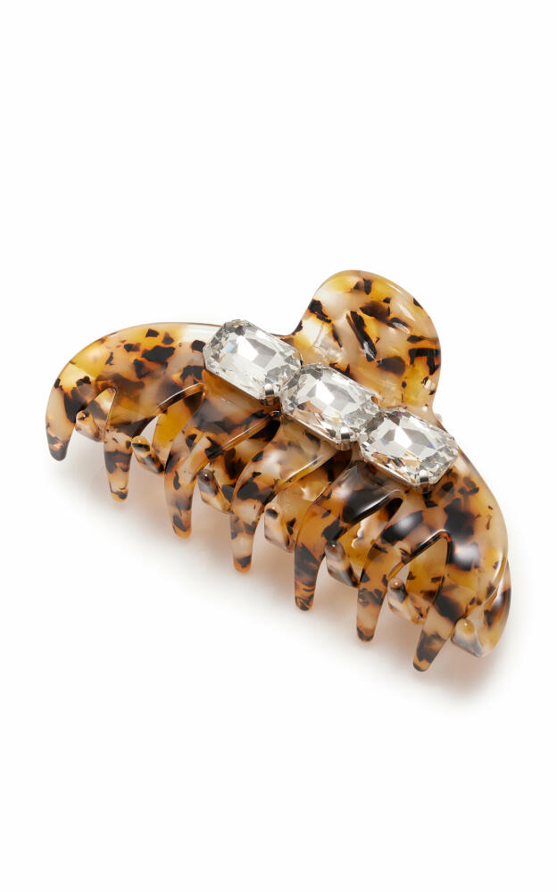 Lelet NY - Jules Crystal Mega Claw Clip - Brown Cover