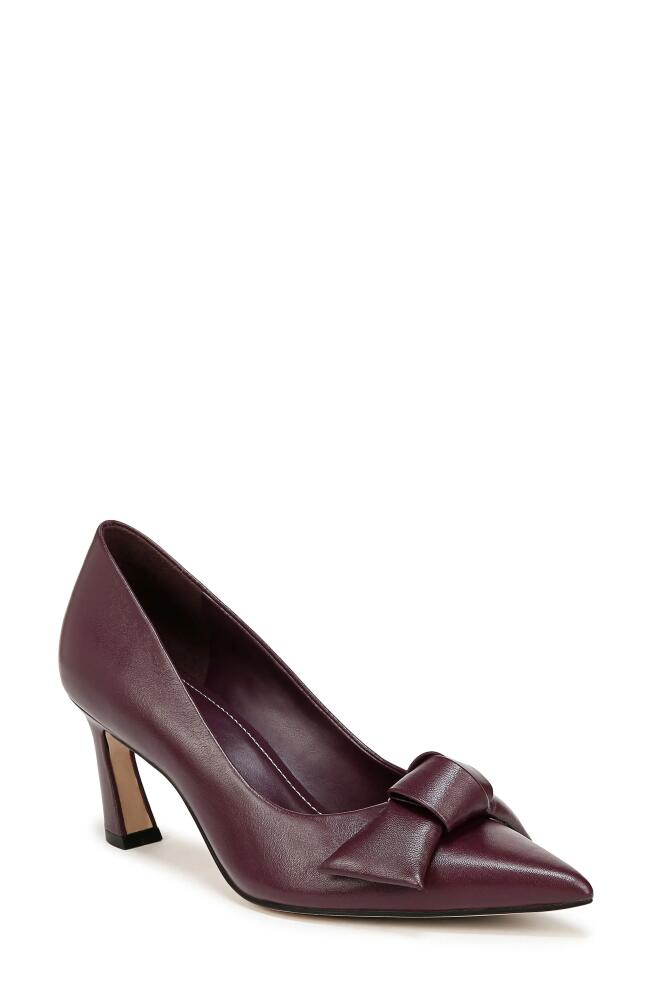 27 EDIT Naturalizer Emery Bow Pointed Toe Pump in Deep Plum Purple Cover