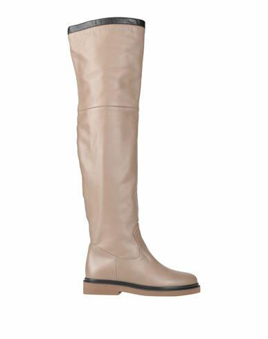 J. a.p. Jose Antonio Pereira Woman Boot Light brown Leather Cover