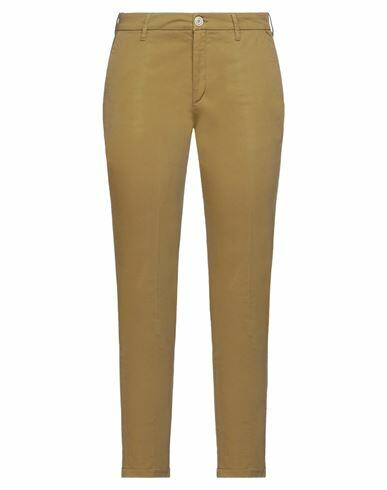 Pence Woman Pants Camel Cotton, Elastane Cover