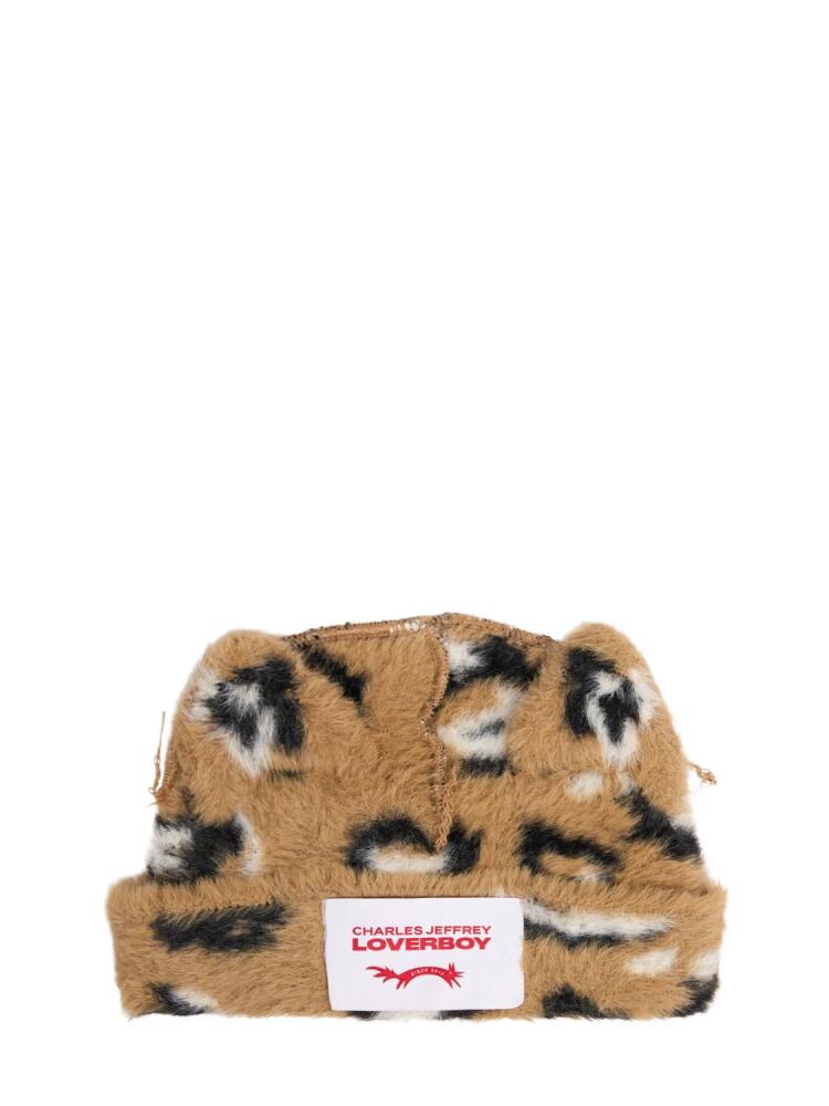 CHARLES JEFFREY LOVERBOY Fluffy Chunky Ears Beanie Cover