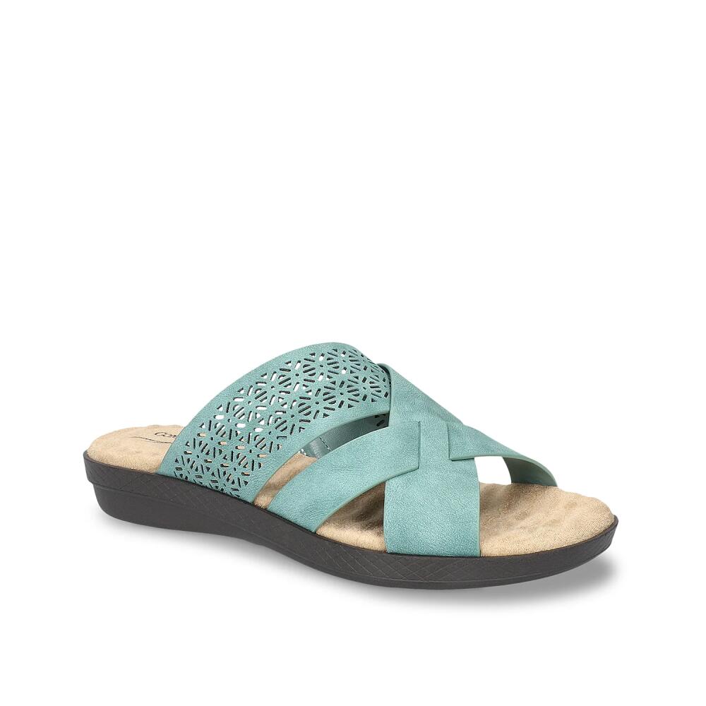 Easy Street Coho Wedge Sandal | Women's | Turquoise Cover