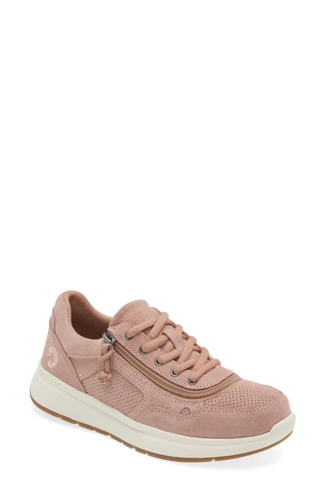 BILLY Footwear Comfort Jogger Sneaker in Blush Suede Cover