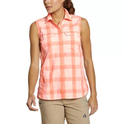 Eddie Bauer Women's Mountain Sleeveless Shirt Cover