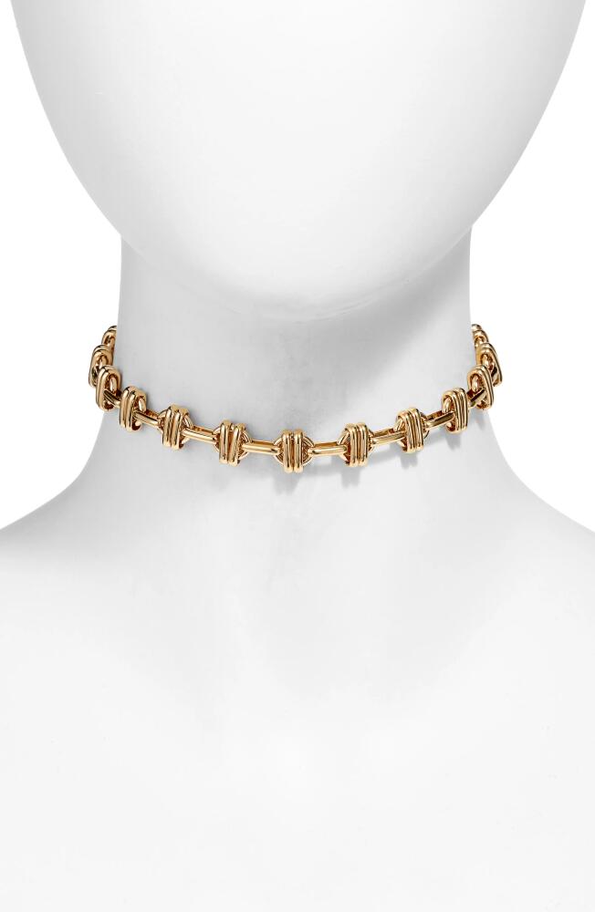 Child of Wild Serket Goddess Chain Choker Necklace in Gold Cover