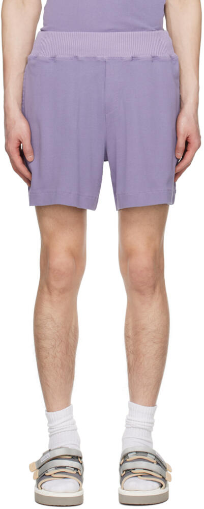 RANRA Purple Mock-Fly Shorts Cover