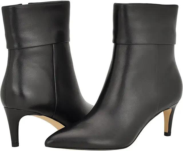 Calvin Klein Genteel (Black Leather) Women's Boots Cover