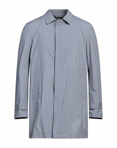 Herno Man Overcoat & Trench Coat Light blue Polyester Cover