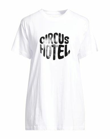 Circus Hotel Woman T-shirt White Cotton Cover