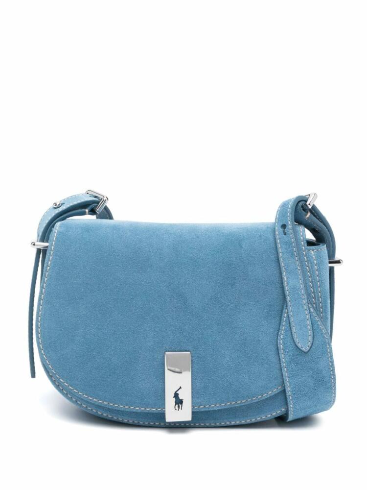 Polo Ralph Lauren mini Saddle Polo ID cross body bag - Blue Cover