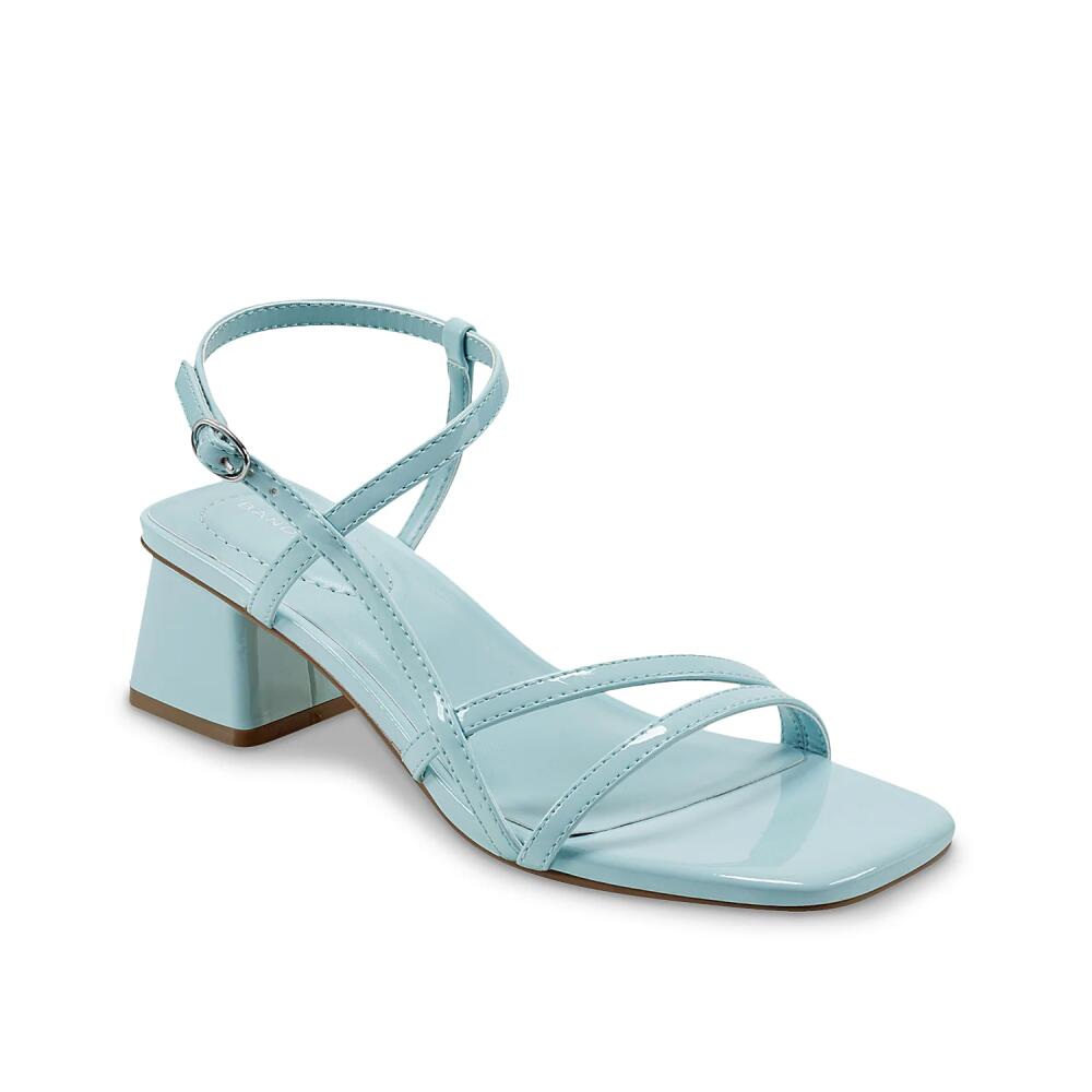 Bandolino Colby Sandal | Women's | Light Blue Patent Cover