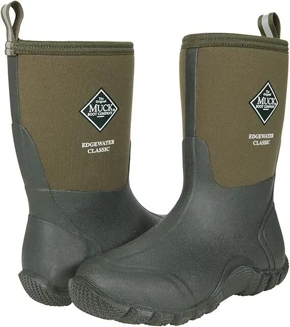 The Original Muck Boot Company Edgewater Classic Mid (Green) Men's Shoes Cover