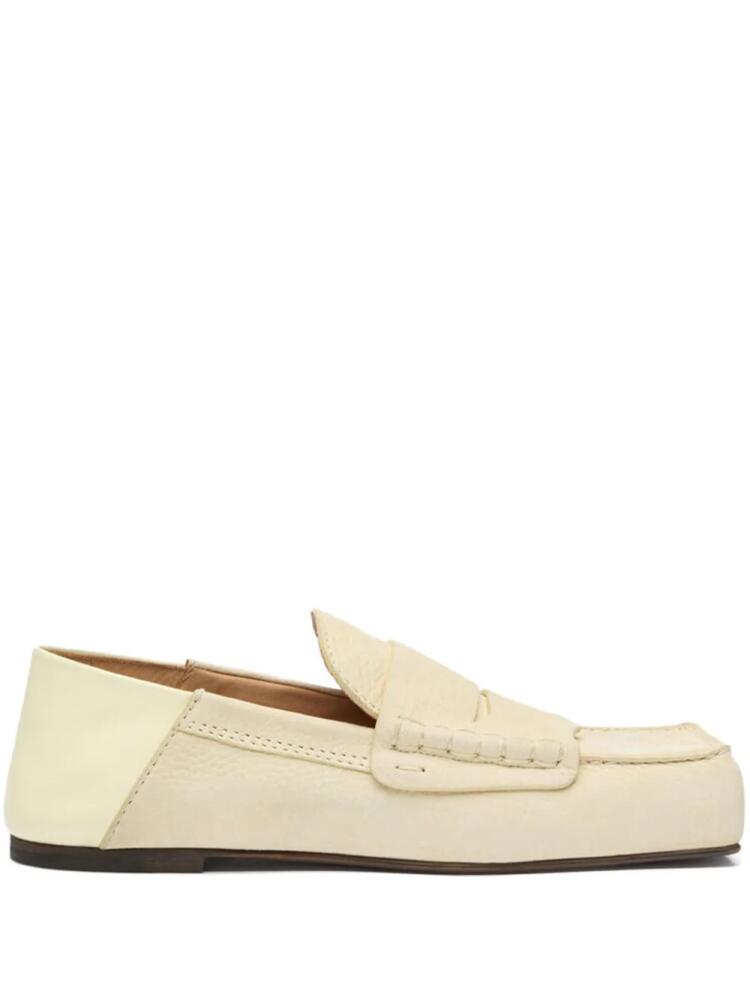 Jacquemus Carré loafers - Yellow Cover