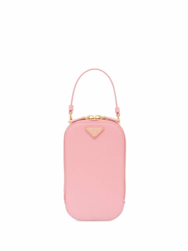 Prada saffiano mini-bag - Pink Cover