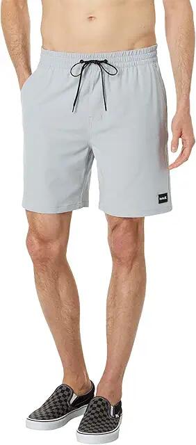 Hurley Zuma II 18 Volley (Light Stone Grey) Men's Shorts Cover