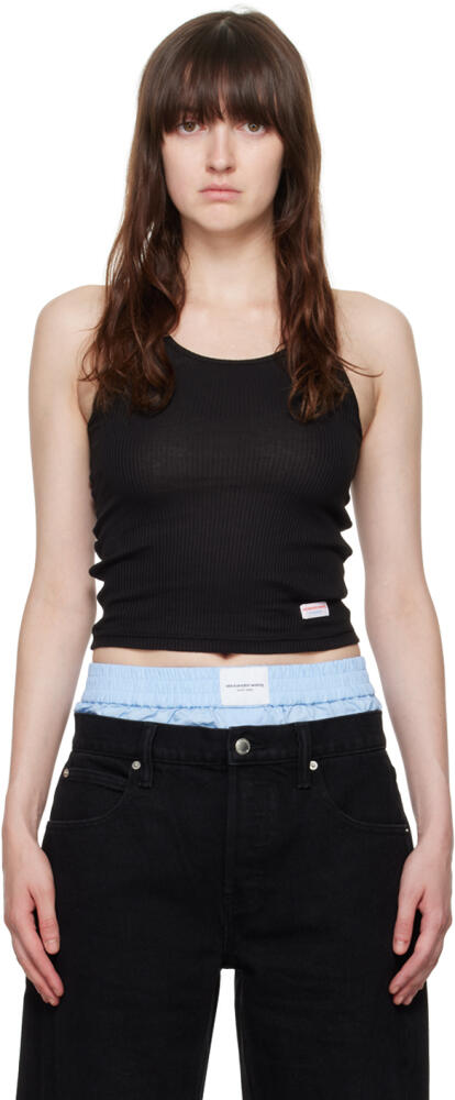 Alexander Wang Black Cropped Tank Top Cover