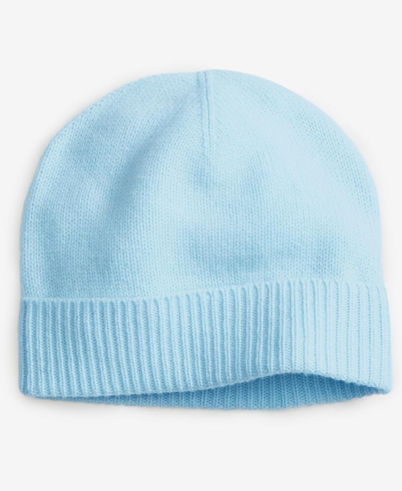 Charter Club 100% Cashmere Cuffed Beanie, Created for Macys - Crystal Blue Cover