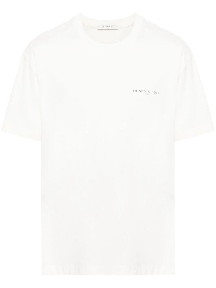 Ih Nom Uh Nit small logo T-shirt - White Cover