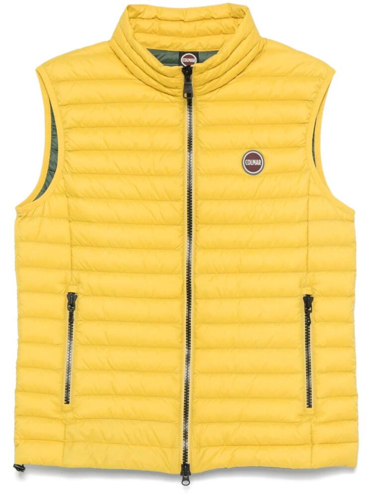 Colmar quilted gilet - Yellow Cover