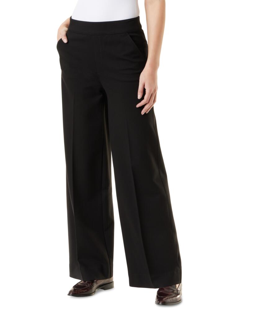 Gloria Vanderbilt Women's Wide-Leg Ponte Pants - Black Cover