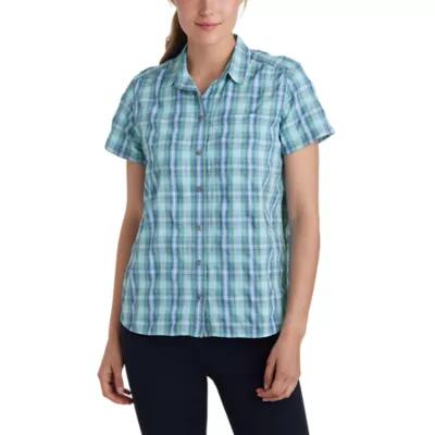 Eddie Bauer Women's Mountain Short-Sleeve Shirt Cover