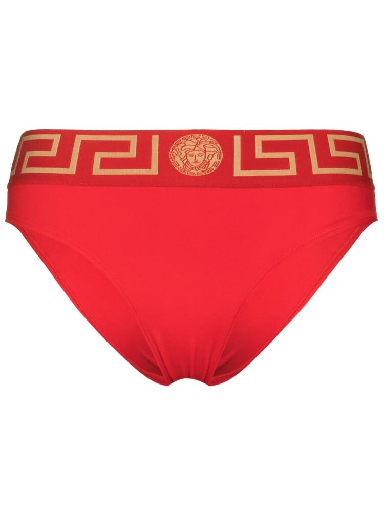 Versace Greca Border bikini bottoms - Red Cover