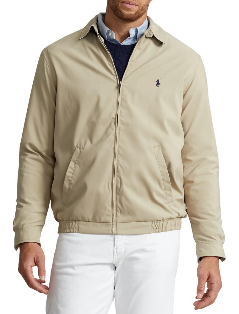 Polo Ralph Lauren Microfiber Windbreaker in Sand Cover