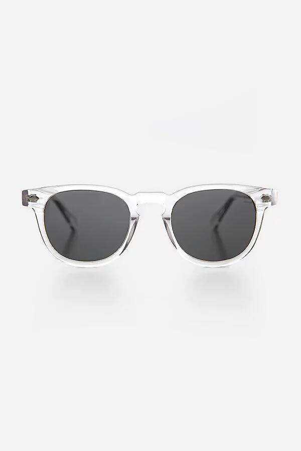 Sunglass Museum Benson Polarized Sunglasses in Clear/Gray Cover