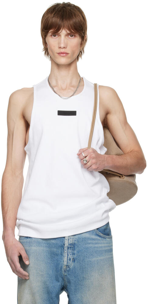 Fear of God ESSENTIALS White Rib Tank Top Cover