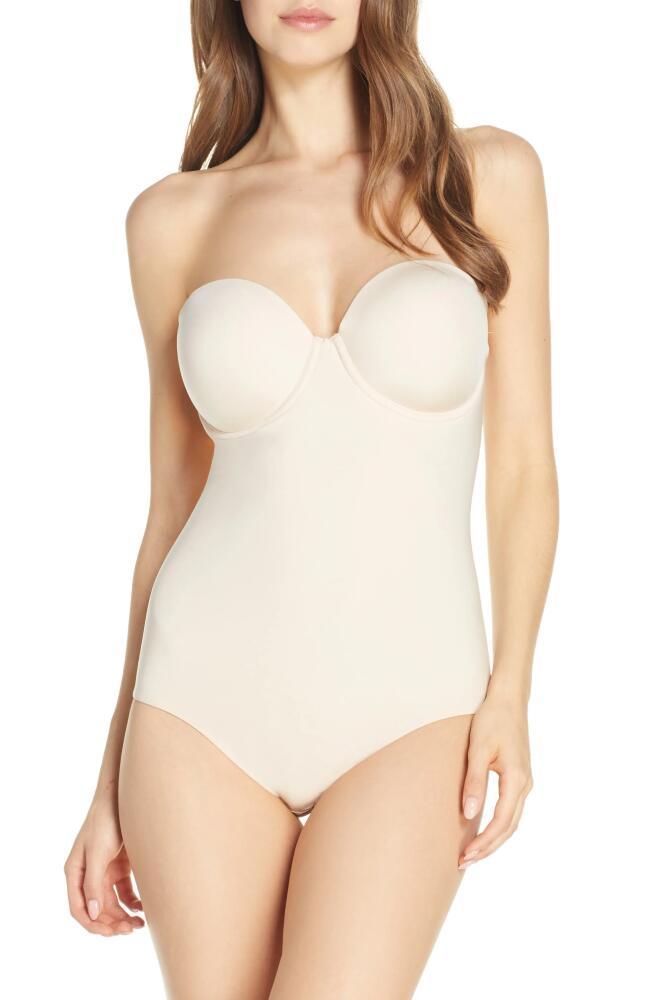 Wacoal Red Carpet Strapless Shaping Bodysuit in Natural Nude Cover