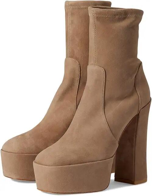 Stuart Weitzman Skyhigh 145 Platform Bootie (Cashmere) Women's Shoes Cover