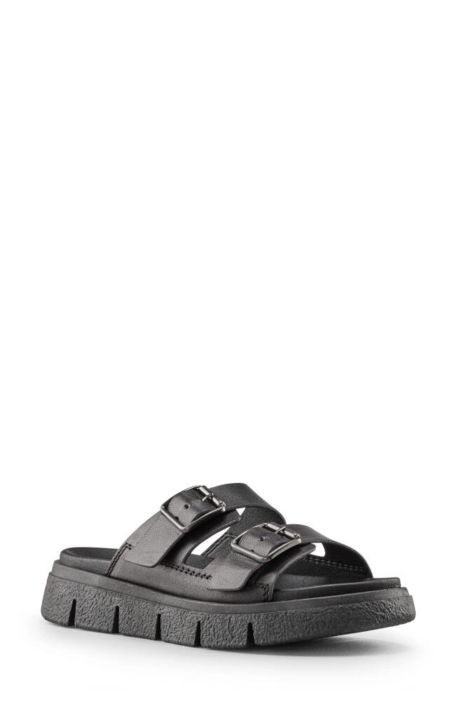 Cougar Piera Water Repellent Slide Sandal in Black Cover