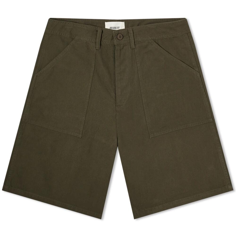 Heresy Men's Guild Shorts in Green Cover