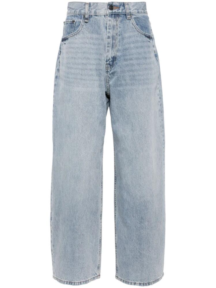 CROQUIS mid-rise straight-leg jeans - Blue Cover