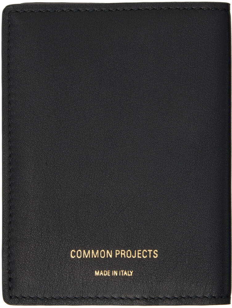 Common Projects Black Stamp Wallet Cover