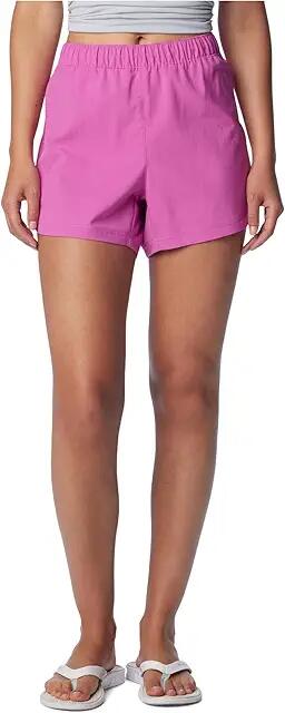 Columbia PFG Tamiami Pull-On Shorts (Bright Lavender) Women's Shorts Cover