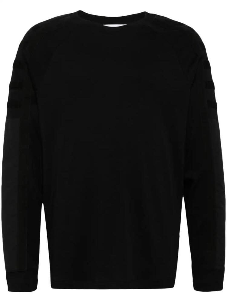 Helmut Lang ribbon-design cotton sweater - Black Cover