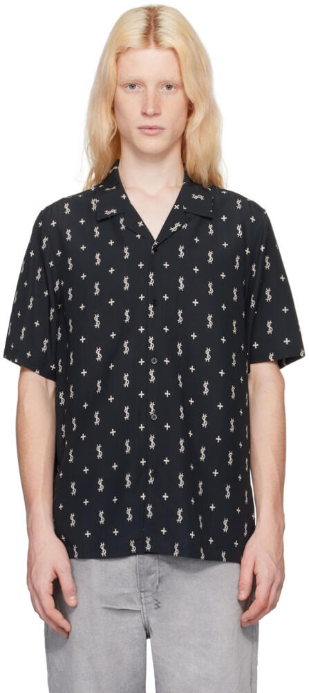 Ksubi Black Allstar Resort Shirt Cover