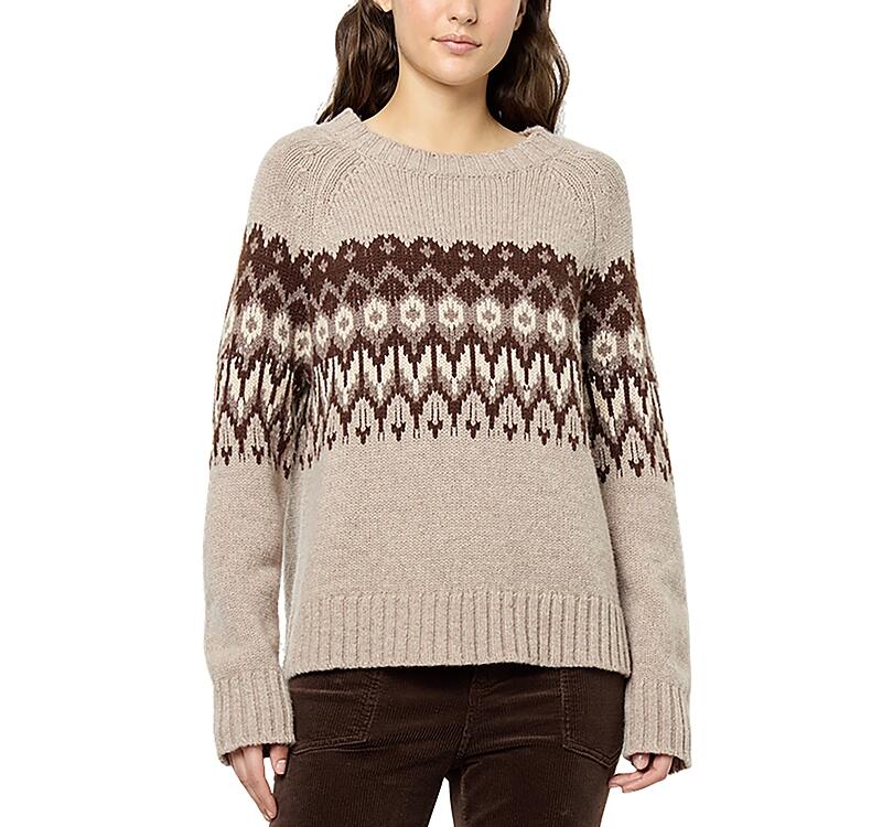 Gerard Darel Janina Fair Isle Sweater Cover