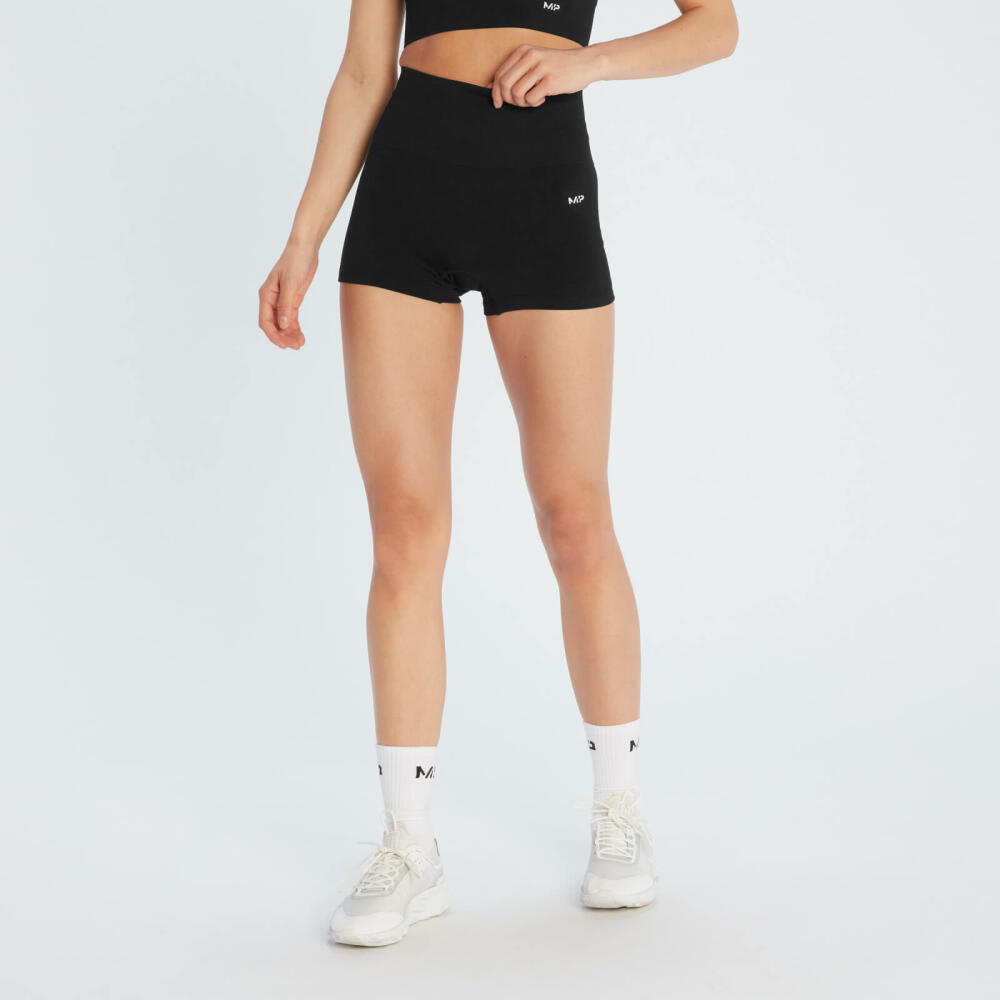 MP Women's Shape Seamless Booty Shorts - Black Cover